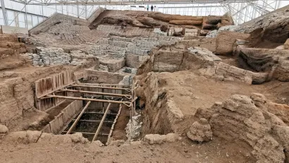 Çatalhöyük, 7400 BC, Konya, Turkey